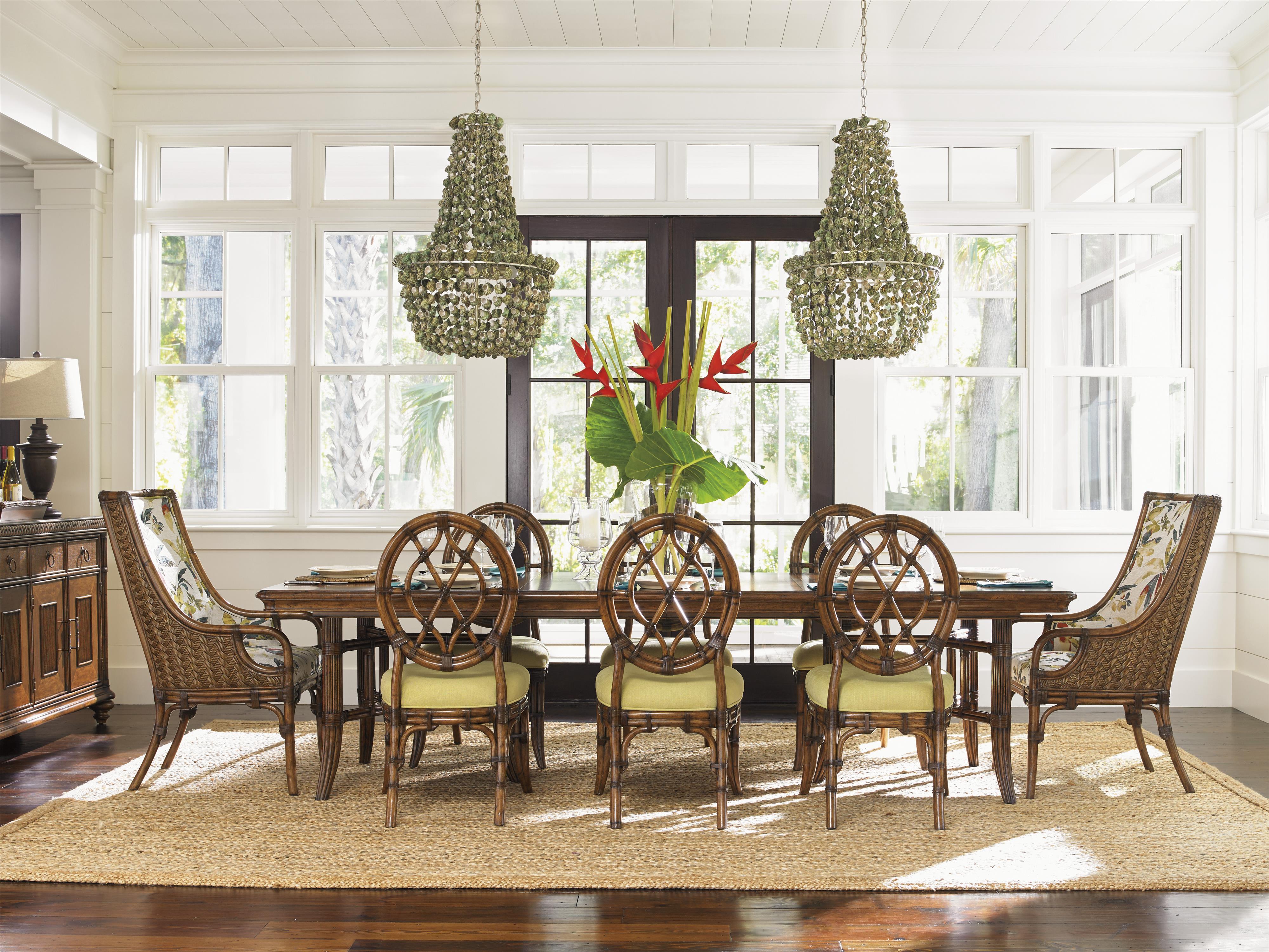 Tropical style dining room sets sales